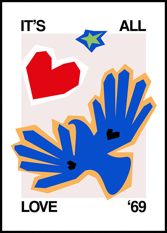 Es todo amor '69 pájaro azul (NUEVO)