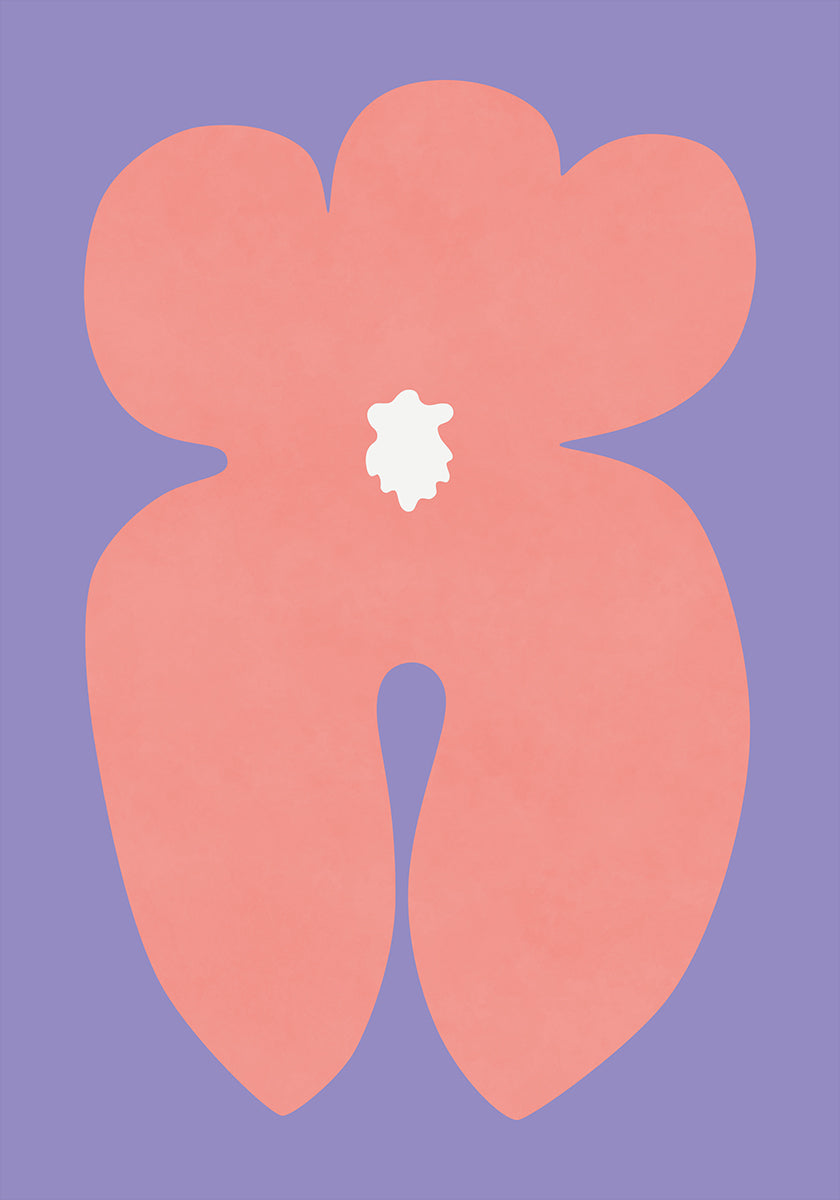 Pink Orchid Flower (NEW) - Posterbox