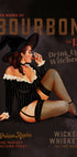Babes of Bourbon October Halloween Witch (NEW) - Posterbox