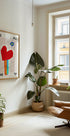 It's All Love '69 Heart Greige Plakat - Posterbox