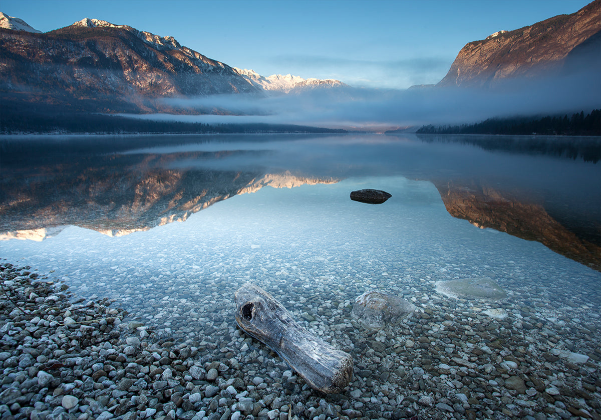 La tranquilidad de Bohinj Póster