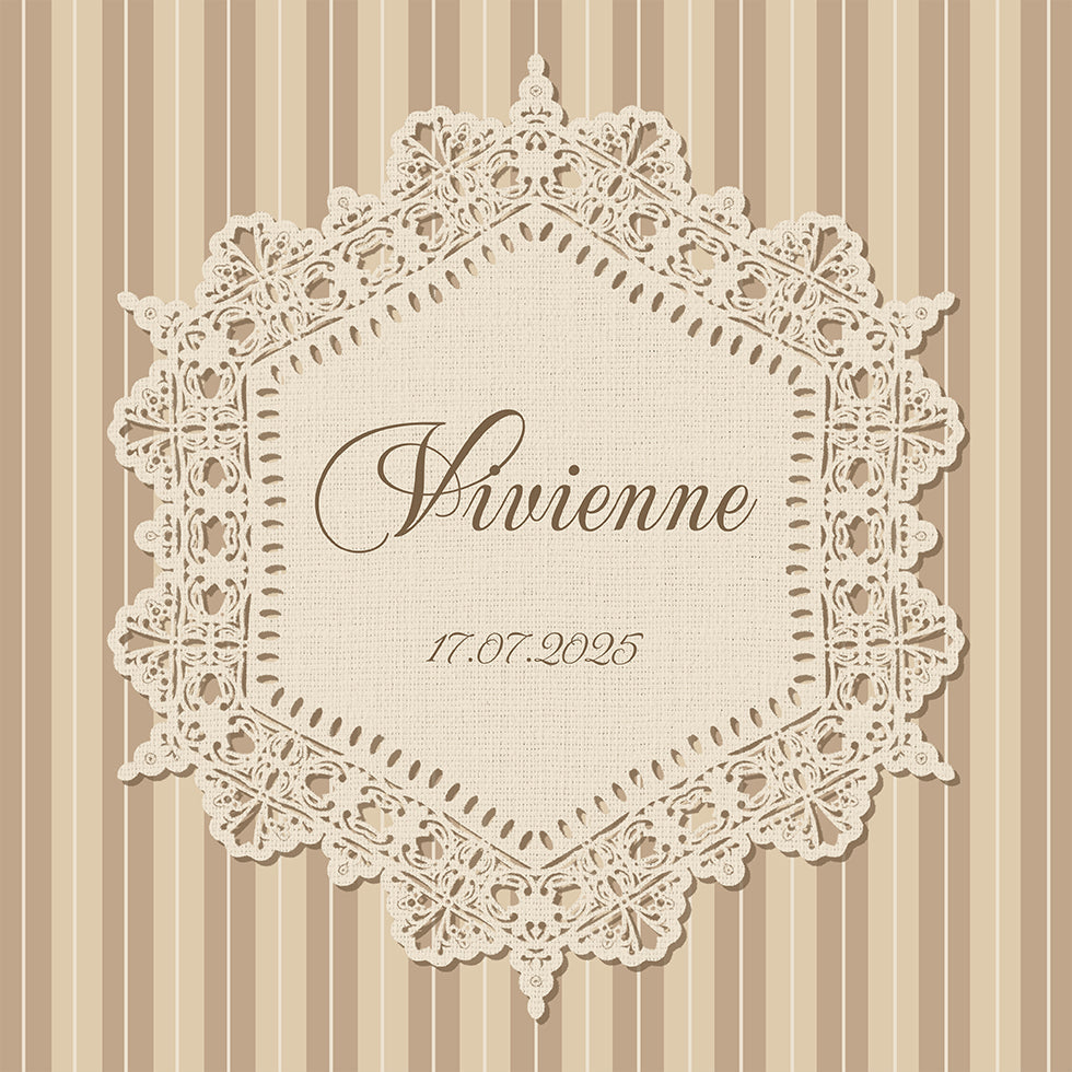 Lacy Name Personal Poster - Posterbox