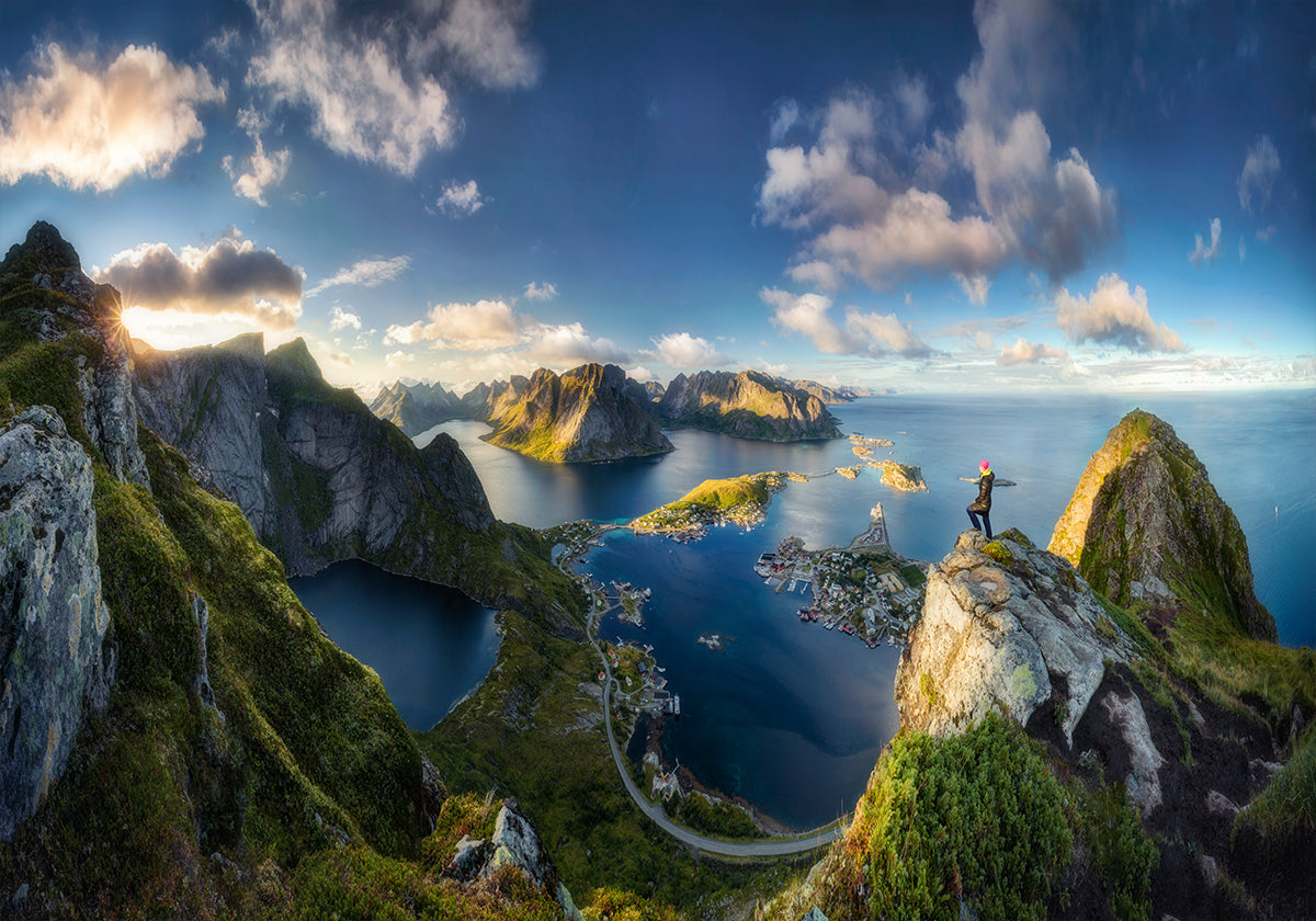 Vistas de Reinebringen Póster