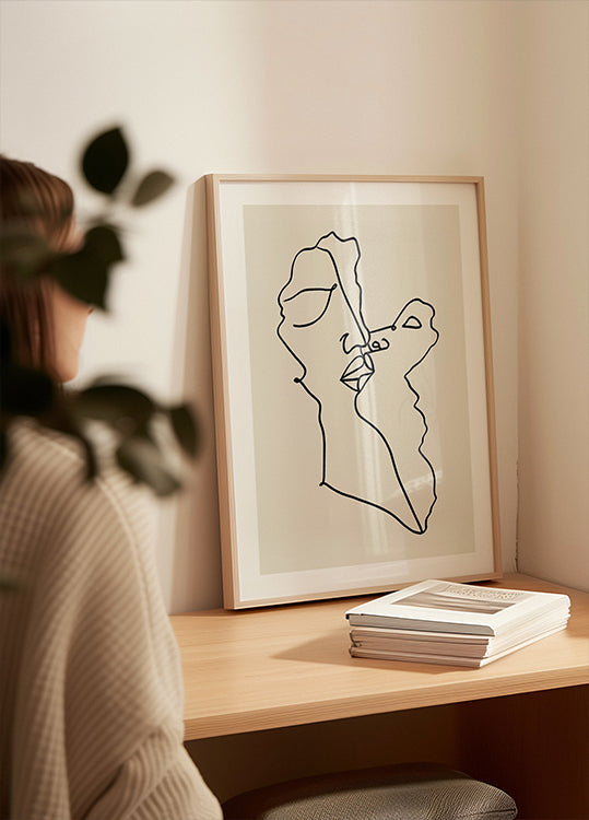 Rostros abstractos entrelazados (NUEVO)