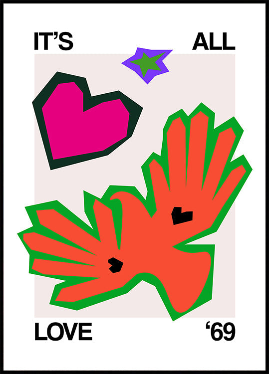 Es todo amor '69 pájaro naranja (NUEVO)