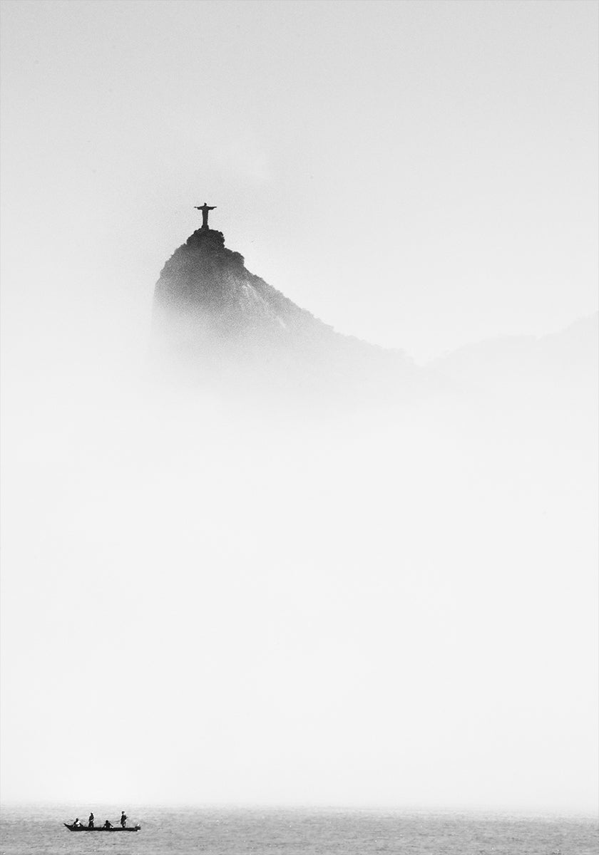 Cristo en la niebla Póster