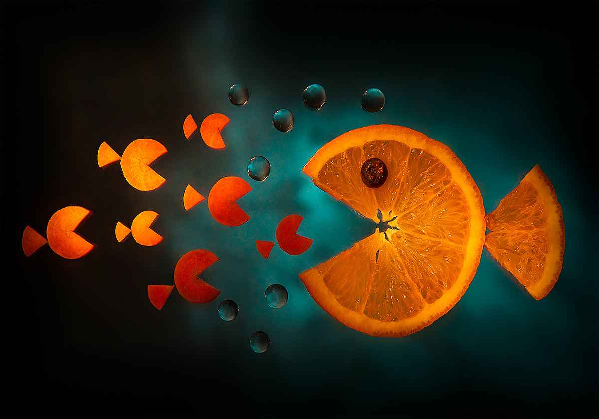 pescado naranja