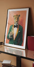 Leopard In Green Tuxedo (NEW) - Posterbox