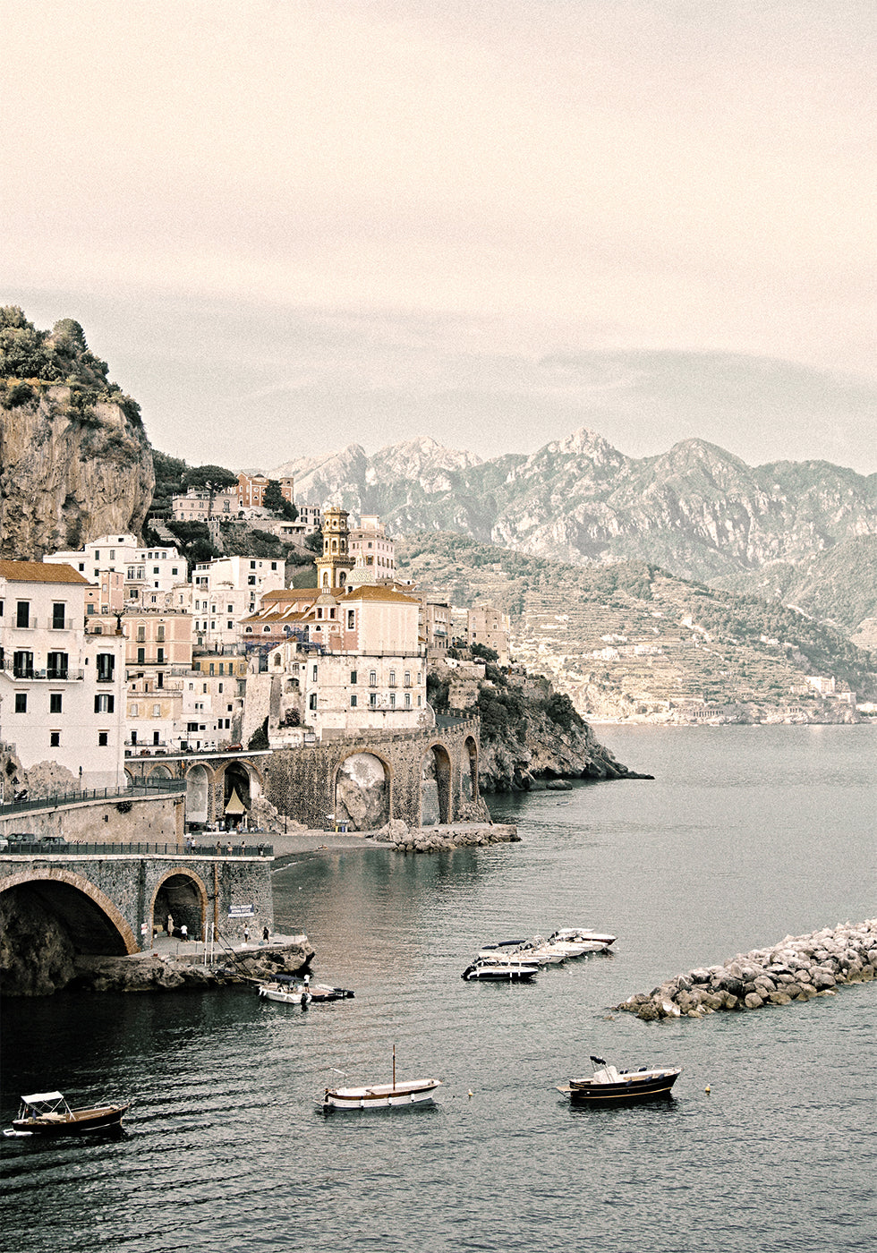 Amalfi Kyst Plakat - Posterbox.dk