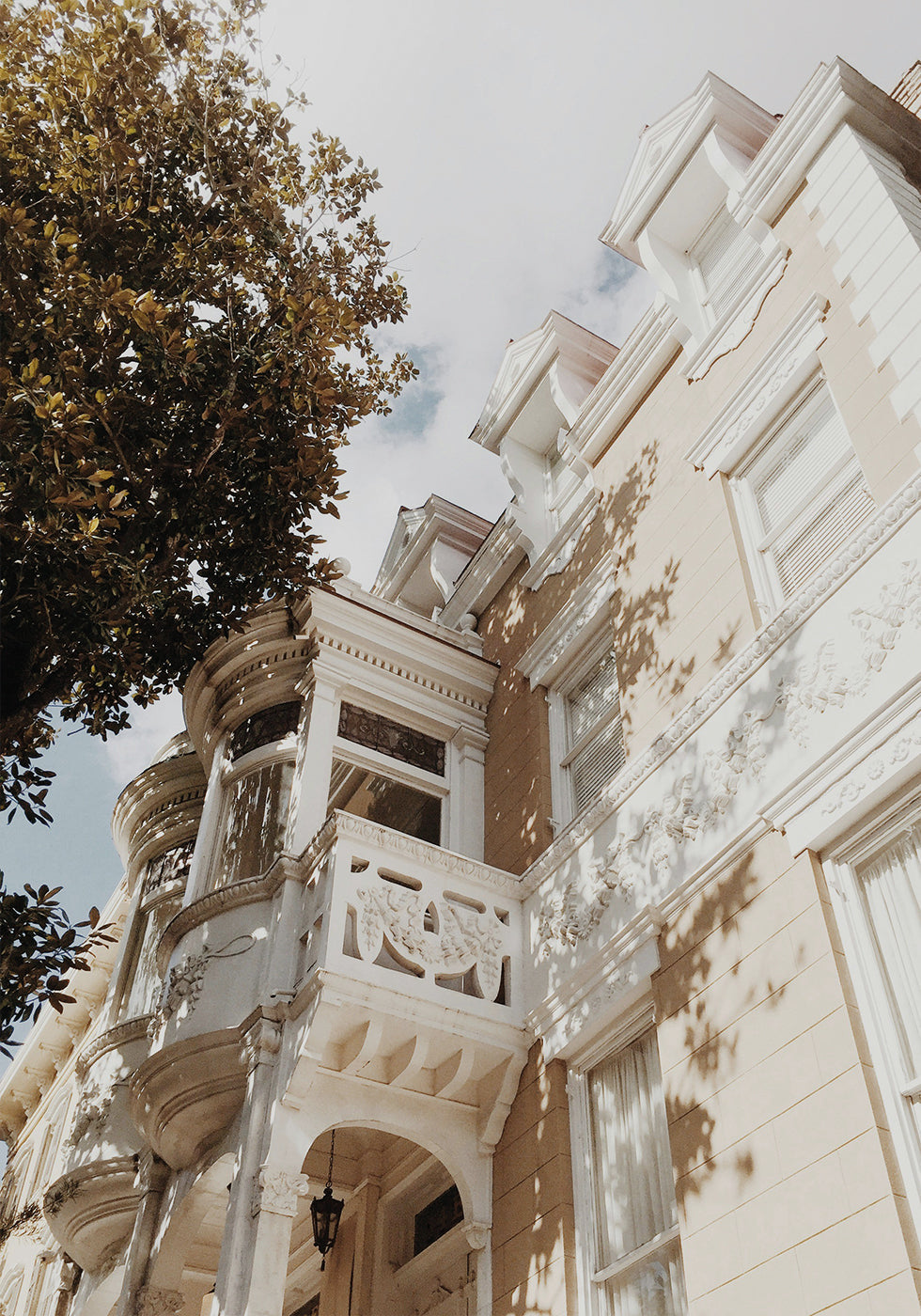 Beautiful Building in Savannah, USA Plakat - Posterbox.dk