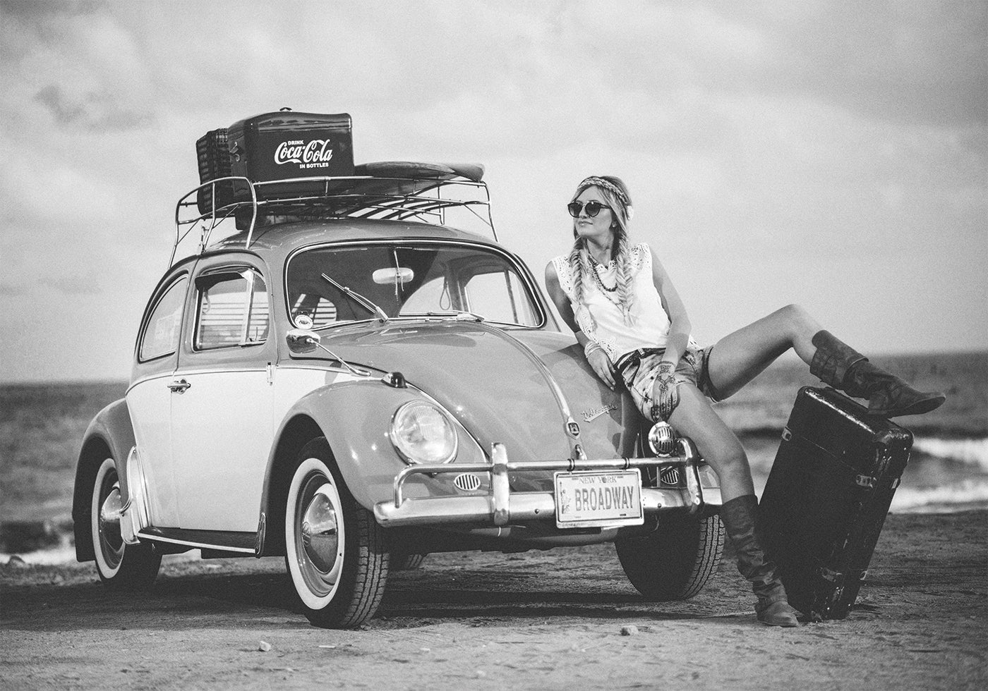 Beetle Backpacker Plakat - Posterbox.dk
