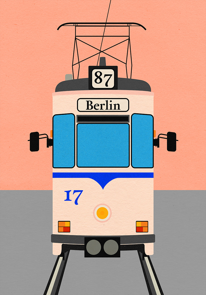 Tranvía de Berlín Póster