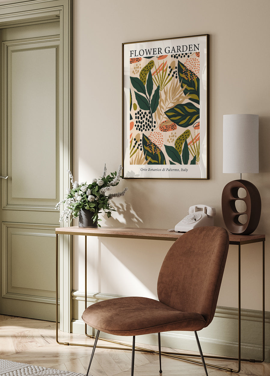 Flower Garden Palermo Plakat - Posterbox.dk