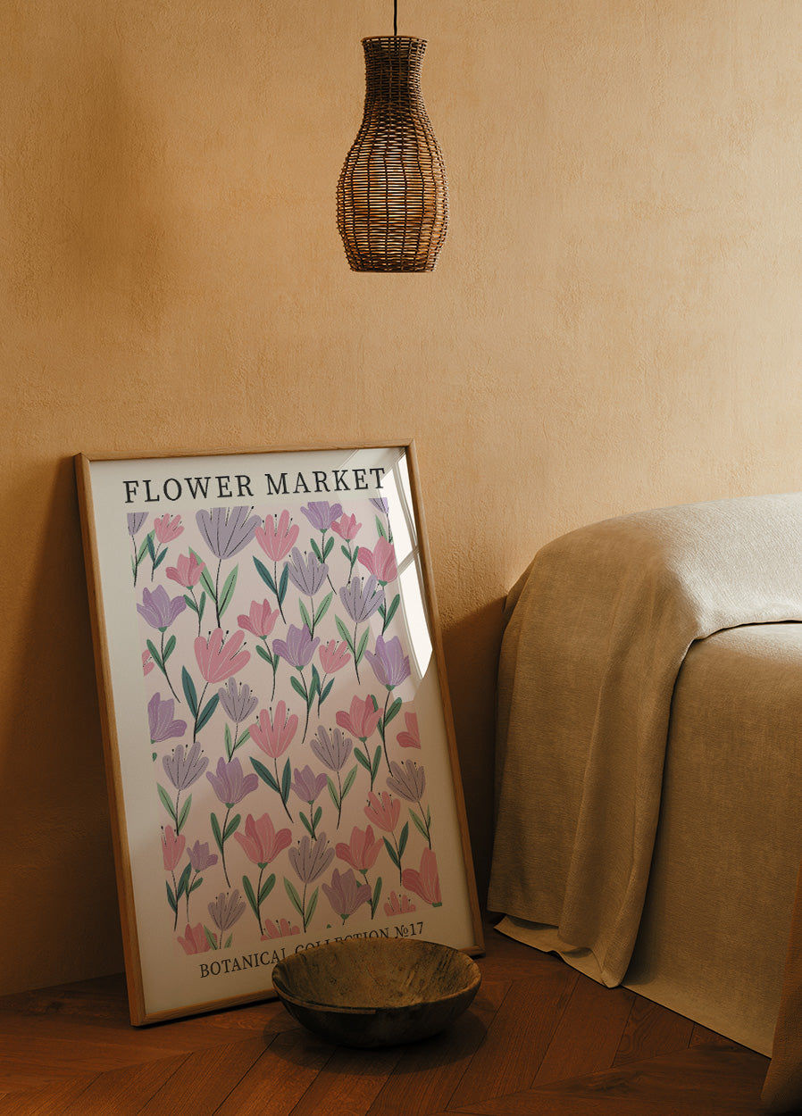 Flower Market Plakat - Posterbox.dk
