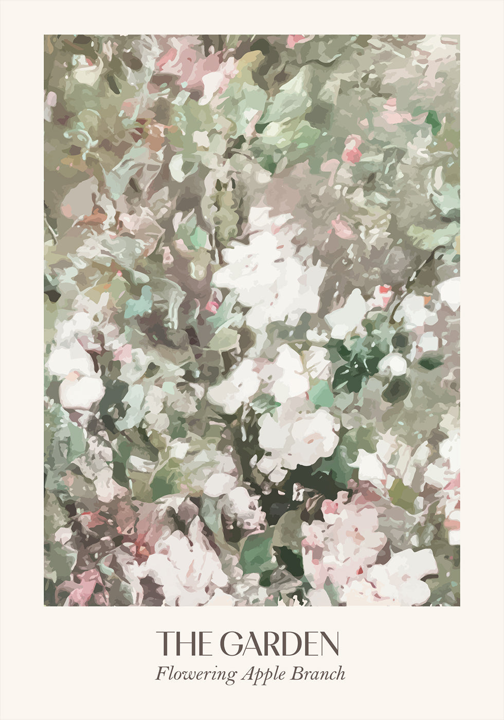Flowering Apple Branch Plakat - Posterbox.dk