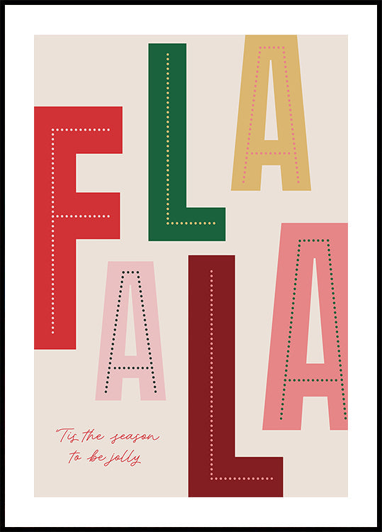 Temporada navideña de FaLaLa Póster