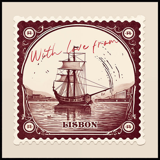With Love From Lisbon Poster