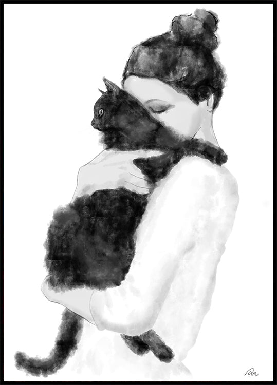 Amante de los gatos Póster