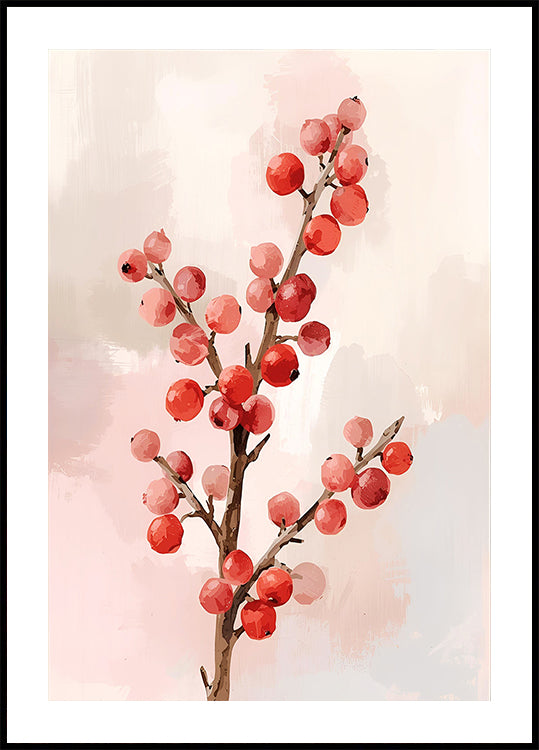 Girar Beerenzweig Póster