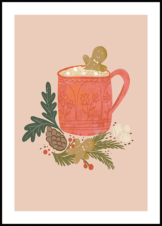 Chocolate caliente Póster