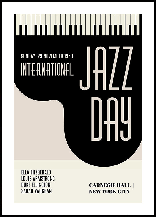 Días de jazz Póster