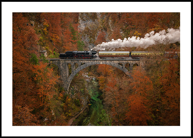 Póster Tren del museo