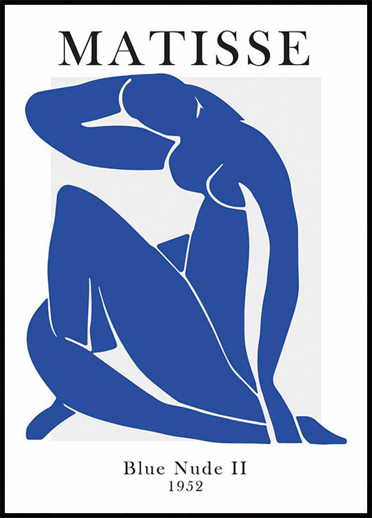 Póster Desnudo azul de H. Matisse