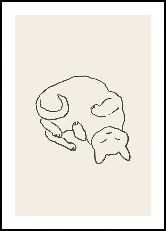 Gato acogedor y abrazado (NUEVO)