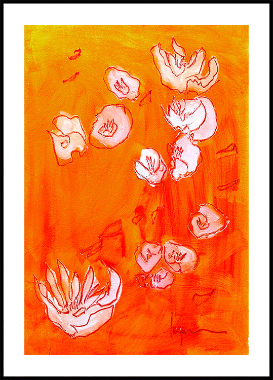 Dreamgarden6 Ocre Póster