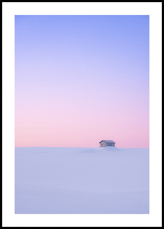 Amanecer en Biei Póster