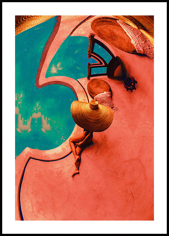 Lado de la piscina