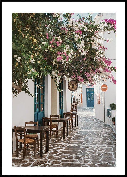 Streetview On Milos Plakat - Posterbox.dk