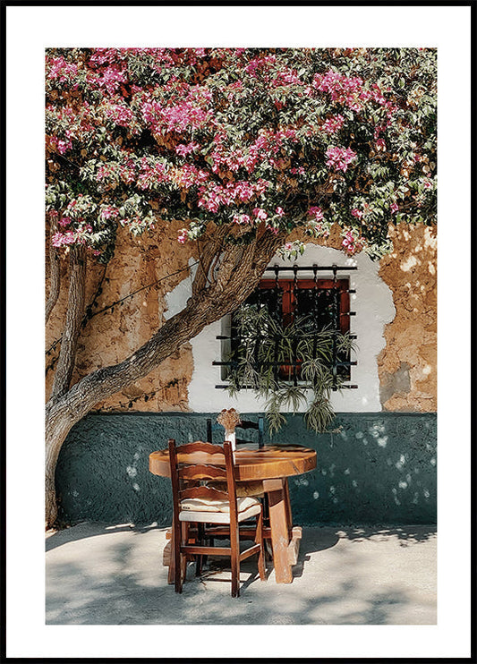 Póster Cena tranquila en Ibiza