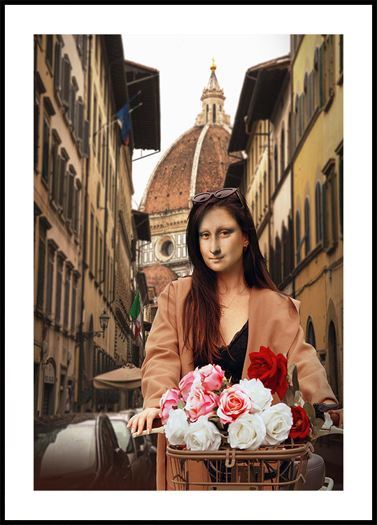 Mona en florencia Póster