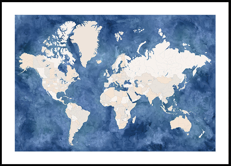 Mapa mundial de Hudson (NUEVO)