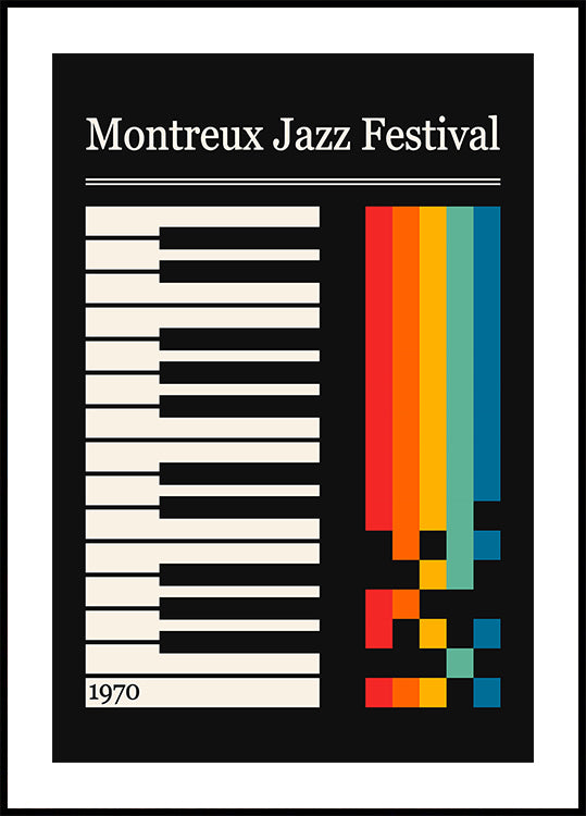 Cartel del Festival de Jazz de Montreux