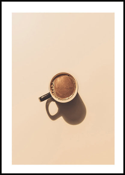 Póster Una taza de café 