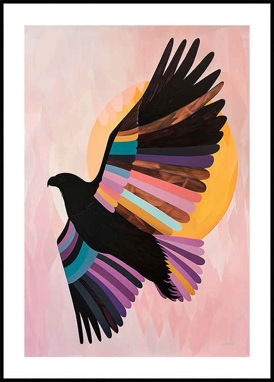 Póster Pájaro despierto