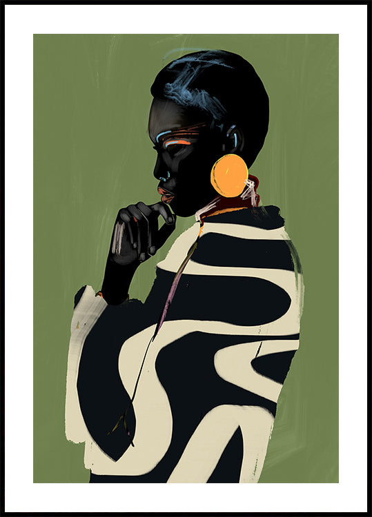 Contemplación audaz Póster