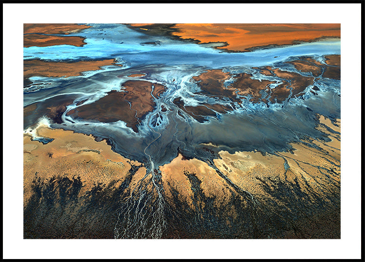 Aérea de California: el desierto desde arriba Póster