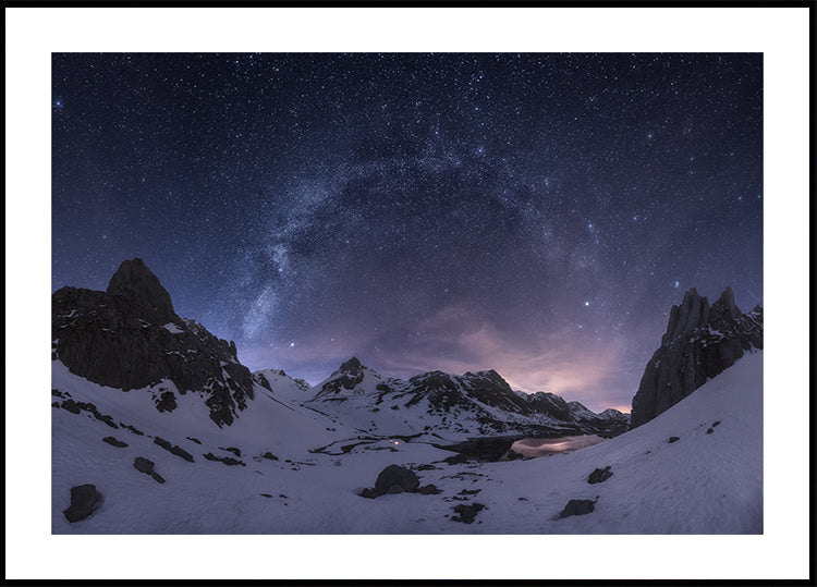 vía de invierno Póster