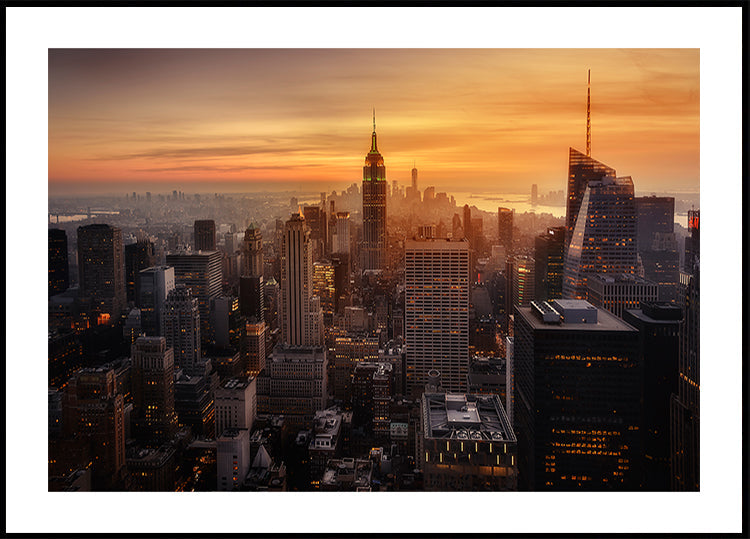 Luz de manhattan Póster