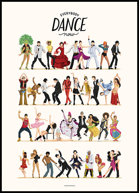 Todos bailan ahora Póster