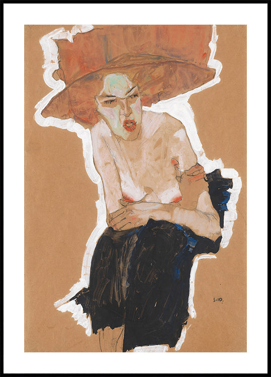 Póster Die Hämische 1910