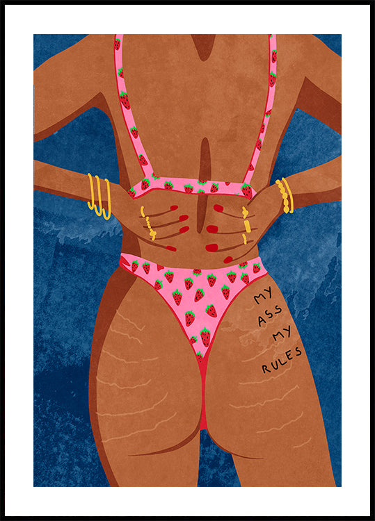 Mi culo mis reglas Póster