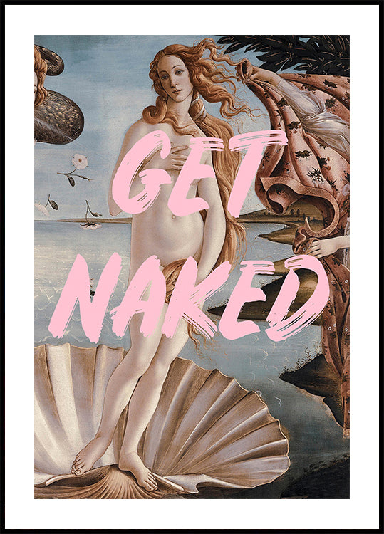 Venus se desnuda Póster