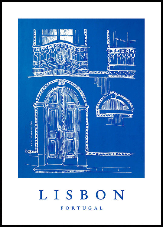 Póster Puerta de Lisboa