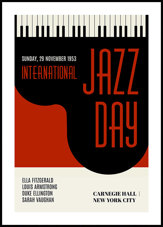 Días Jazzy Rojo Oscuro