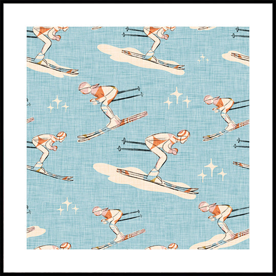 Deportes de invierno Retro Vintage Ski Blue.png (NUEVO)