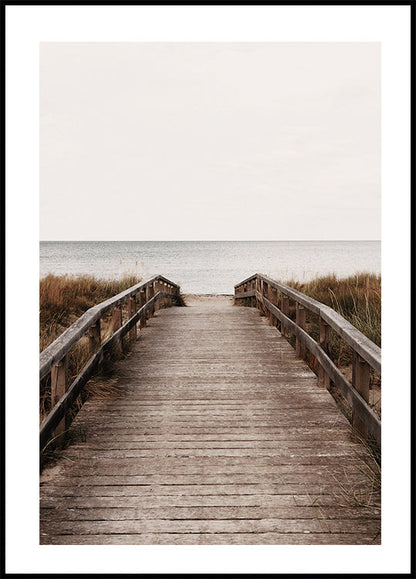 Póster El camino a la playa 